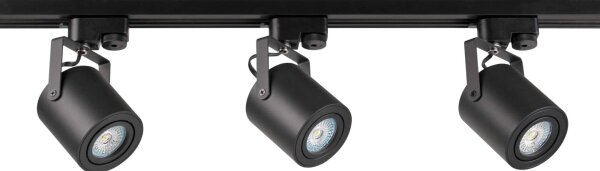 Bodové svítidlo do lištového systému MINOR 3xGU10/10W/230V + 1 m lištový systém