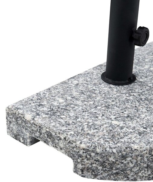 THE ROCK Stojan na slunečník půlkruh 15 kg
