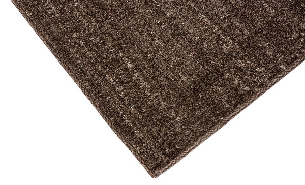 Makro Abra Kusový koberec SARI T006A tmavě hnědý Rozměr: 60x100 cm