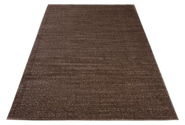 Makro Abra Kusový koberec SARI T006A tmavě hnědý Rozměr: 60x100 cm