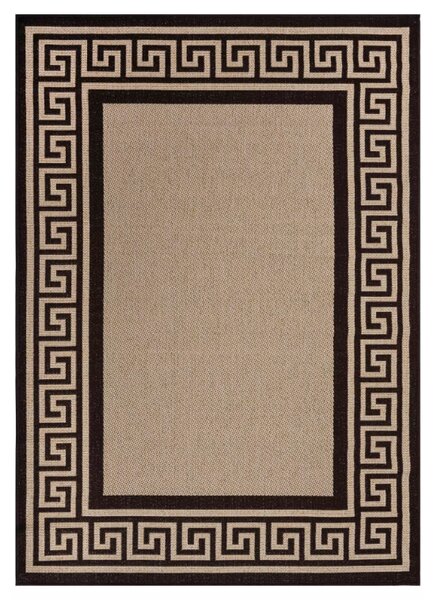 Makro Abra Kusový koberec venkovní Sisal CORDA 1016 1 424 béžový hnědý Rozměr: 60x200 cm