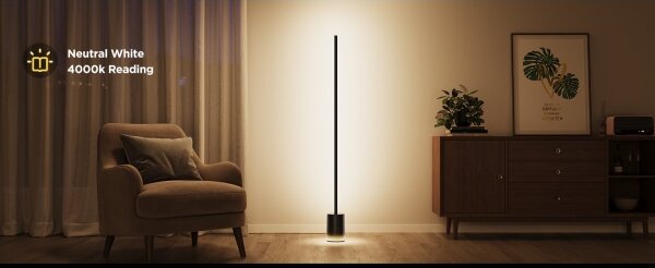 Govee - LED Stojací lampa Smart MATTER LED RGBICWW Wi-Fi + DO