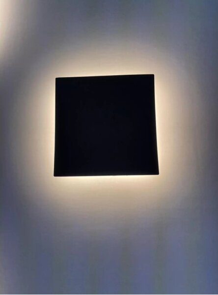 HÖFFTECH - LED Venkovní nástěnné svítidlo LED/10W/230V čtvercový IP65