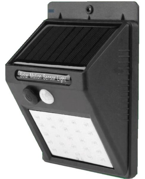 HÖFFTECH - LED Solární nástěnné svítidlo se senzorem LED/3,7V 1200 mAh IP65