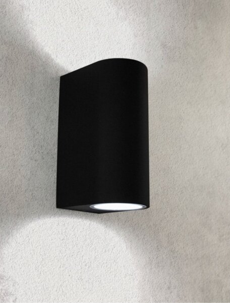 HÖFFTECH - Venkovní nástěnné svítidlo 2xGU10/35W/230V IP65