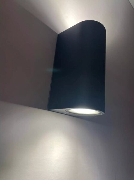 HÖFFTECH - Venkovní nástěnné svítidlo 2xGU10/35W/230V IP65