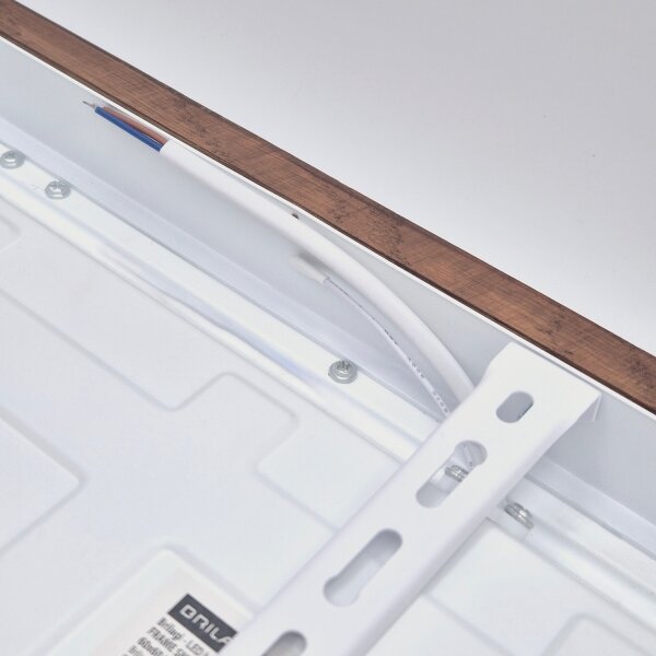 Brilagi-LED Stmívatelné svítidlo WOODY FRAME LED/50W/230V dub 60x60 cm IP44 + DO