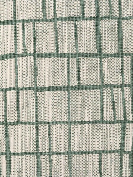 Ted Baker, Kusový koberec Ted Baker Haringey 106389 Green White kruh, 160x160, zelená, chodba / předsíň