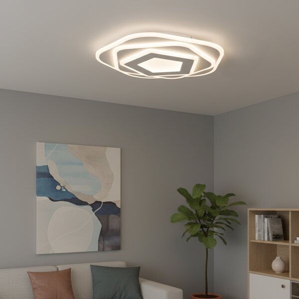 Brilagi - LED Stmívatelné stropní svítidlo MODERN LED/64W/230V 3000-6000K + DO