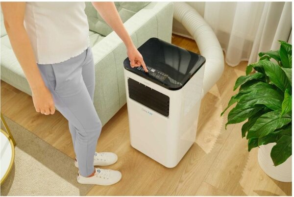 Sencor - Chytrá mobilní klimatizace 3v1 805W/230V 8000 BTU Wi-Fi + DO