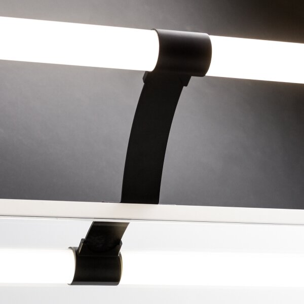 Brilagi - LED Koupelnové osvětlení zrcadla TUBEO LED/6W/230V 40 cm IP44 černá