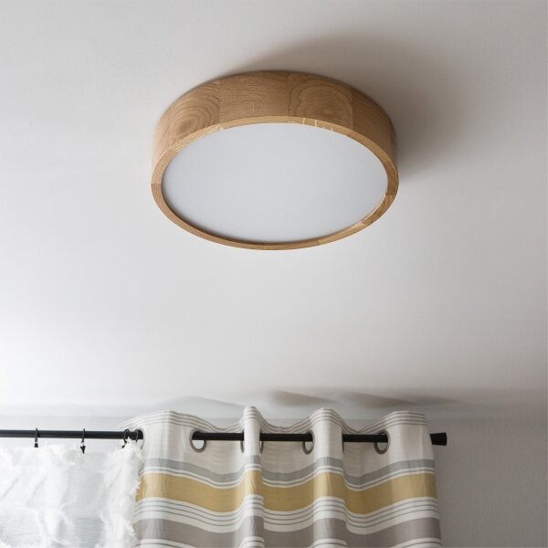 Brilagi - LED Stropní svítidlo CARVALHO LED/36W/230V dub pr. 37,5 cm