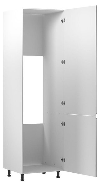 Kuchyňská skříň ASPEN II D60ZL-P/L - bílá/šedá Otevírání vpravo