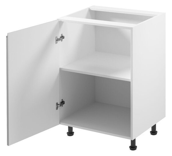 Kuchyňská skříňka ASPEN II D60-P/L - bílá/šedá Otevírání vlevo