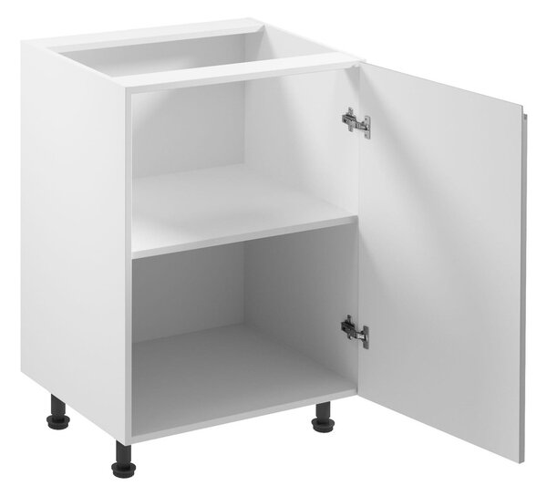 Kuchyňská skříňka ASPEN II D60-P/L - bílá/šedá Otevírání vpravo