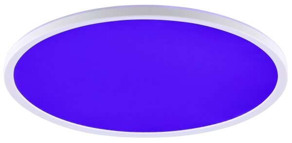 Brilliant - LED RGBW Stm stropní svítidlo LUMARO LED/22W/230V 4000K pr. 42 cm+DO