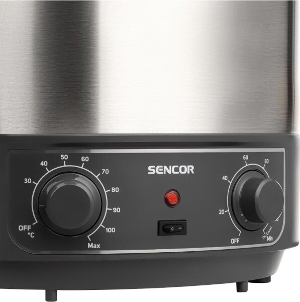 Sencor - Zavařovací hrnec 27 l 1800W/230V nerez/šedá