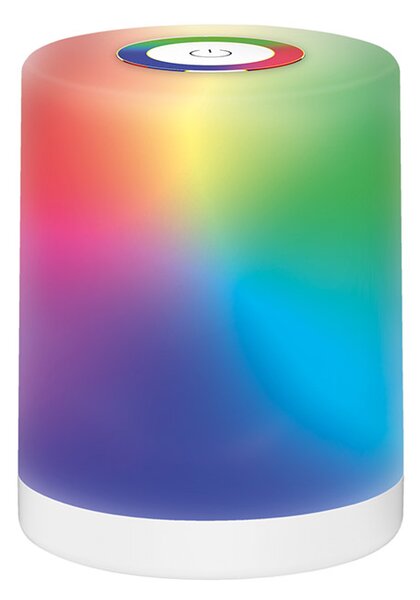 SOLIGHT LED nabíjecí RGB lucerna, Li-Ion, USB-C