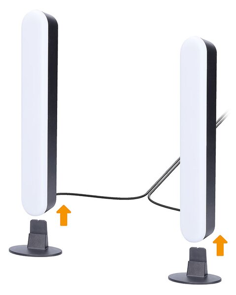SOLIGHT LED RGB osvětlení Gaming, dálkový ovladač, zvukový senzor, USB