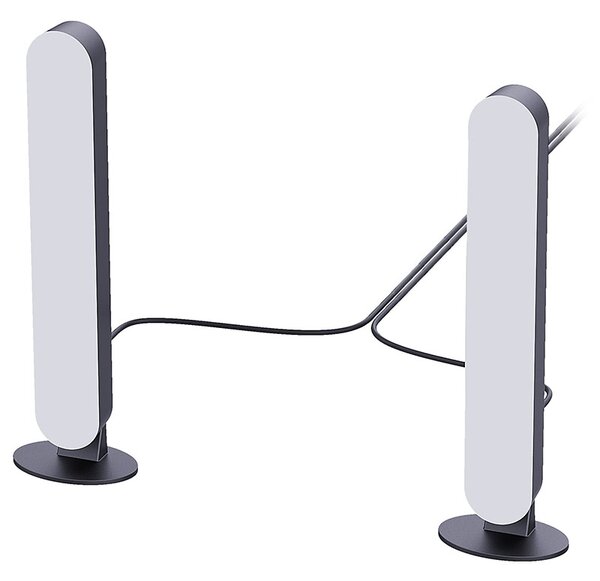 SOLIGHT LED RGB osvětlení Gaming, dálkový ovladač, zvukový senzor, USB