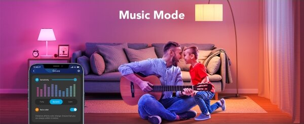 Govee - LED RGBWW Stmívatelná žárovka Smart E27/12W/230V 2700-6500K Wi-Fi