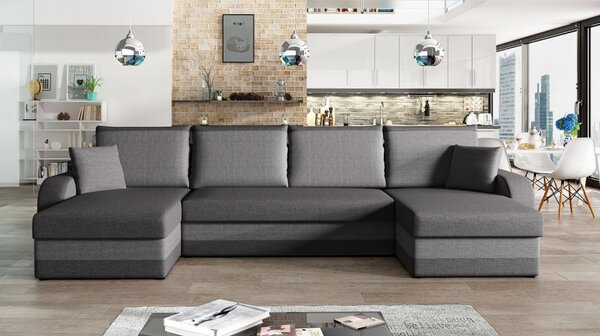 Rohová rozkládací pohovka Dalmir U Lux, Potah: Lux 06 + Lux 05 Mirjan24 5903211037870