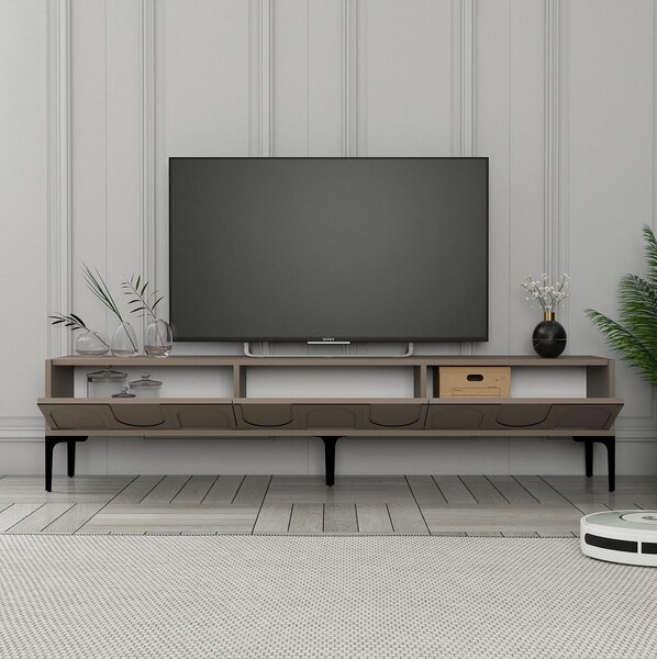 TV stolek/skříňka Bipemu 3 (atlas + černá). Akce -26%