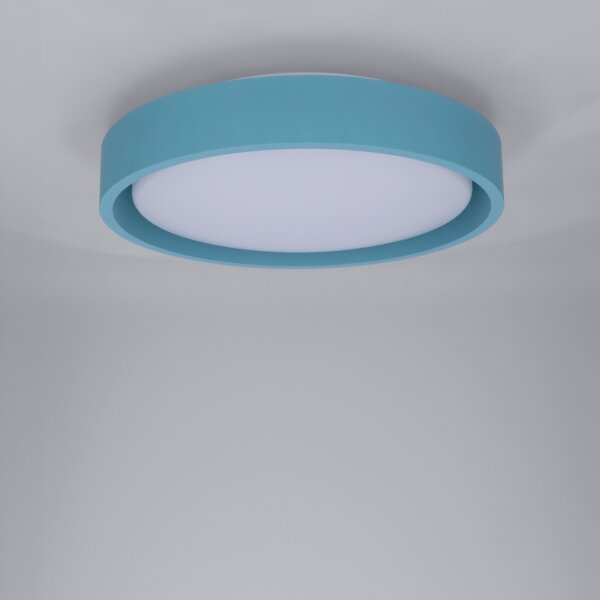 Brilagi - LED Stropní svítidlo MATTEO LED/24W/230V pr. 31 cm tyrkysová