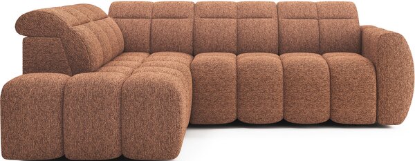 Eltap Rohová sedací souprava Falconn Materiál a barva potahu: Coralline 30 - oranžová