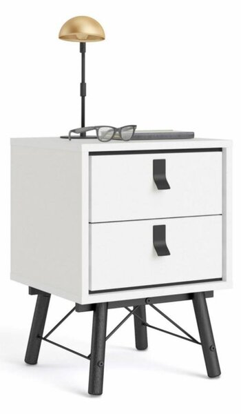 Noční stolek RY 86014 bílý mat - Tvilum