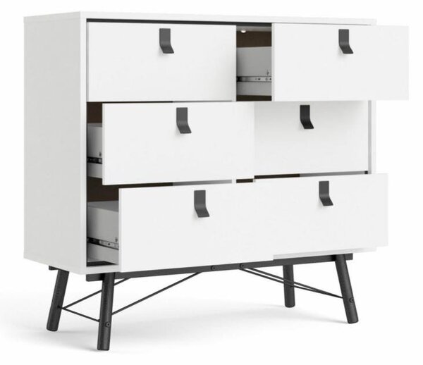 Komoda RY 86013 bílá mat - Tvilum