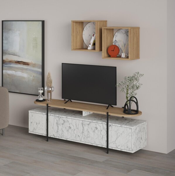 Obývací stěna Vatuku 2 (dub carrara). Akce -24%