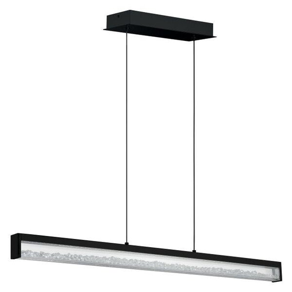 KŘIŠŤÁLOVÉ ZÁVĚSNÉ SVÍTIDLO, 100/8/110 cm