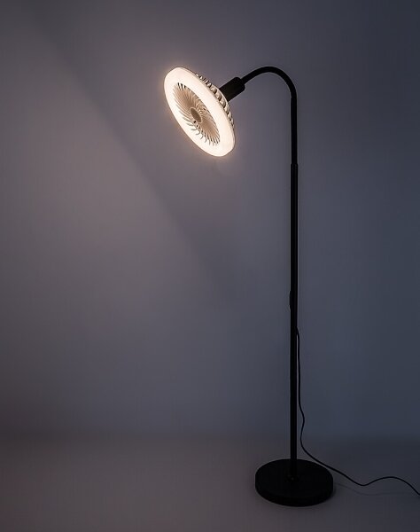 Rabalux 74031 - LED Stojací lampa s ventilátorem 1xE27/16W/230V