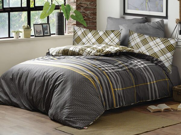 Cottonbox Masculine povlečení 100% bavlněné renforcé Leonardo - 220x200 / 2x70x90 cm
