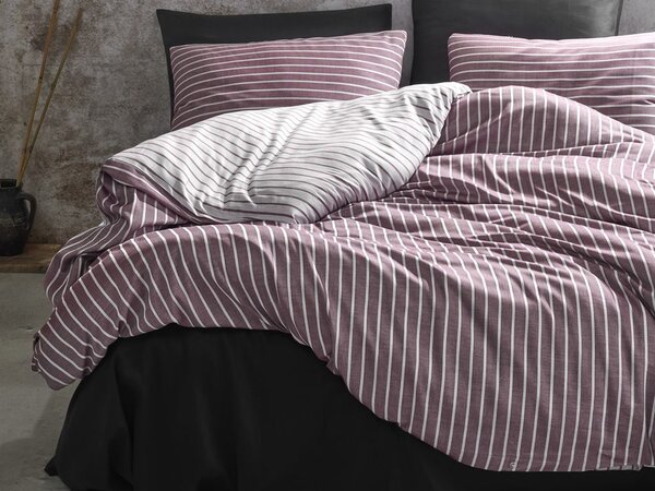 Cottonbox povlečení bambusovo-bavlněný satén Mauve - 140x200 / 70x90 cm