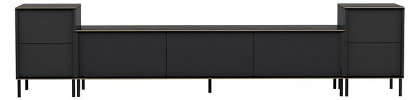 TV stolek/skříňka Iris 1 (antracit). Akce -24%