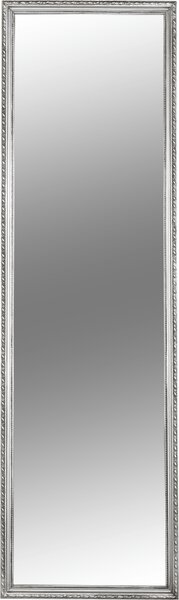 Tempo Kondela Zrcadlo, stříbrný dřevěný rám, MALKIA TYP 3