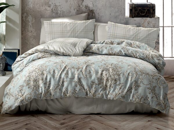 Cottonbox povlečení bavlněný satén Terry beige - 140x220 / 70x90 cm