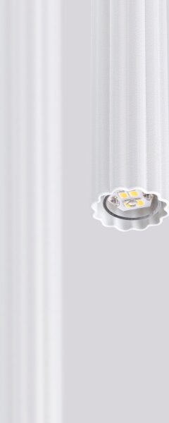 Sollux SL.1866 - Lustr na lanku ARCHE 2xG9/8W/230V bílá