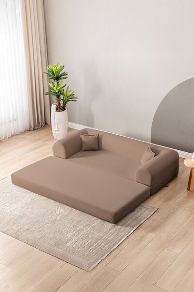 Třísedačka Legito (béžová). Akce -15%