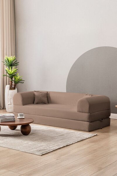 Třísedačka Legito (béžová). Akce -15%