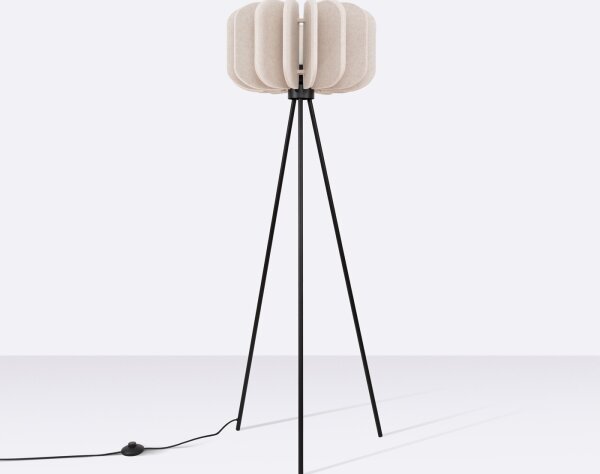 Sollux SL.1863 - Stojací lampa MULA 1xE27/15W/230V krémová