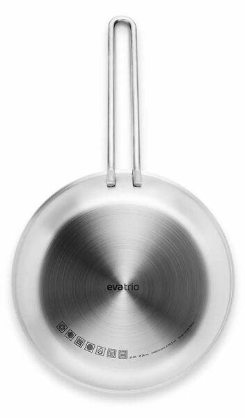 Eva Trio Multi Mosaic Cera Pánev 24 cm, vícevrstvé tělo, bez PFAS, keramický povrch Slip-Let, do 400 °C, na indukci, Eva Solo