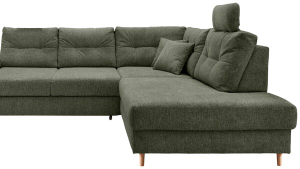 ROHOVÁ SEDAČKA, textil, tmavě zelená Livetastic - Sedací soupravy, Online Only