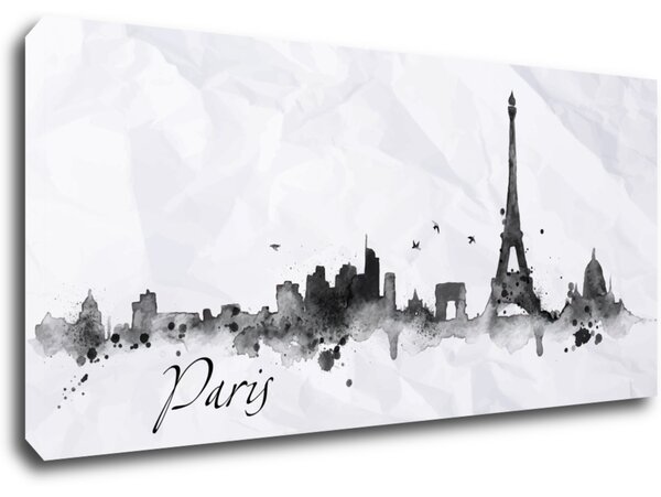Impresi Obraz Paříž panorama - 90 x 40 cm