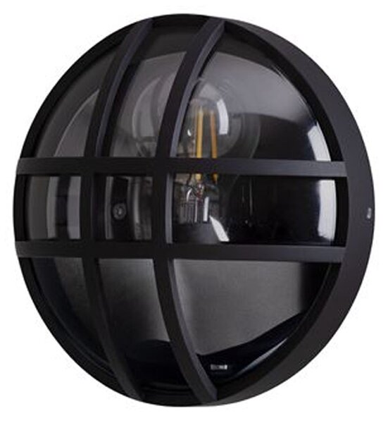 Nova Luce Amel E27 nástěnné kulaté svítidlo IP65 Standardní
