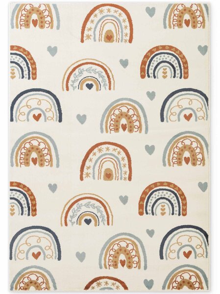 Hanse Home, Dětský koberec Adventures 106415 Cream Multicolor, 120x170, vícebarevná, dětský pokoj