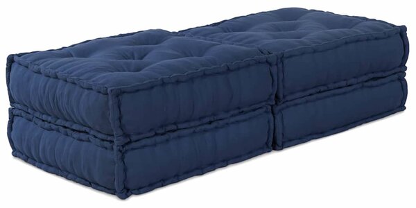 Modulová pohovka 2 pcs Indigo 140 x 70 x 36 cm Textil