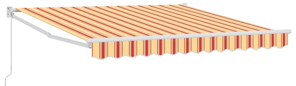 Stahovací markýza Žlutá 300 x 250 cm 100% polyester a hliník